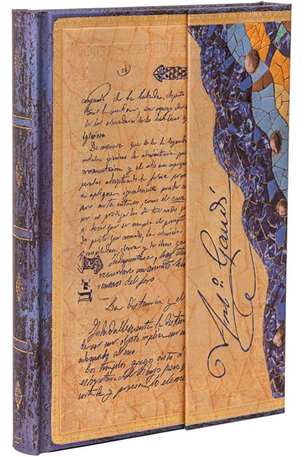 ΣΗΜΕΙΩΜΑΤΑΡΙΟ 13*18cm.MIDI ΡΙΓΕ PB GAUDI'S MANUSCRIPT OF REUS