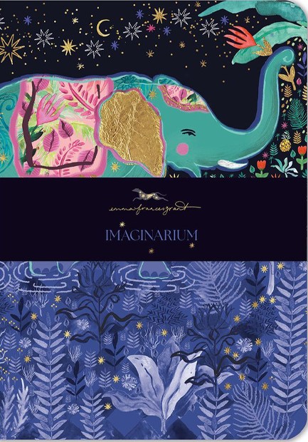 ΣΗΜΕΙΩΜΑΤΑΡΙΟ MUSEUMS & GALLERIES 15*21cm.ΡΙΓΕ EMMA FRANCES GRANT-WILDLIFE WANDERLUST