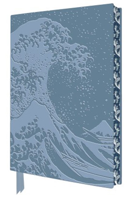 ΣΗΜΕΙΩΜΑΤΑΡΙΟ FLAME TREE ARTISAN ART HOKUSAI-THE GREAT WAVE 10.5*14.8cm.88Φ.ΡΙΓΕ