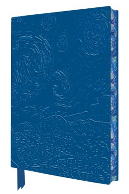 ΣΗΜΕΙΩΜΑΤΑΡΙΟ FLAME TREE ARTISAN ART VAN GOGH-STARRY NIGHT 10.5*14.8cm.88Φ.ΡΙΓΕ