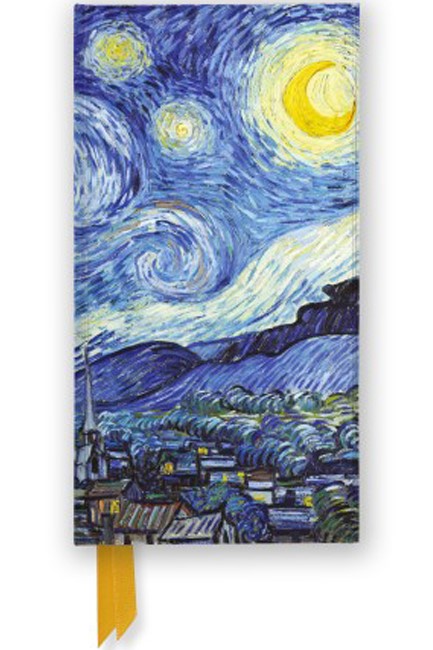 ΣΗΜΕΙΩΜΑΤΑΡΙΟ FLAME TREE SLIM SOFT VAN GOGH STARRY NIGHT 8*15,2cm.54Φ.ΡΙΓΕ