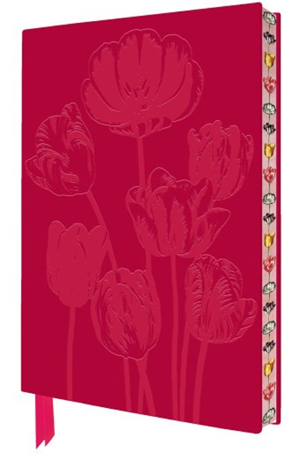 ΣΗΜΕΙΩΜΑΤΑΡΙΟ FLAME TREE ARTISAN ART TEMPLE OF FLORA-TULIPS 14,8*21cm.88Φ.ΡΙΓΕ