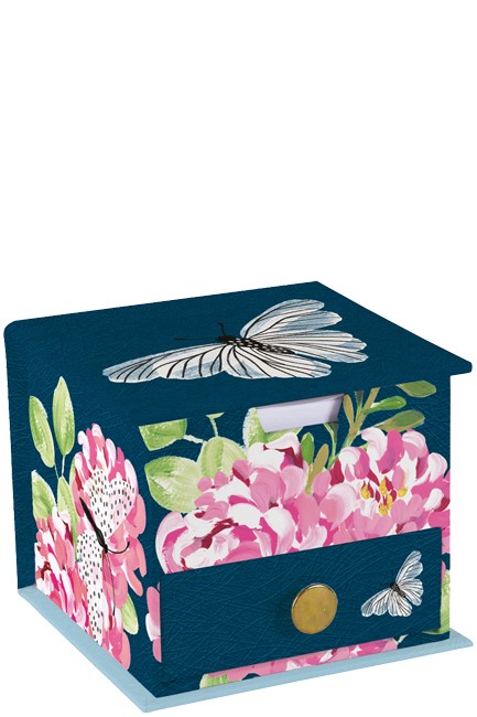 ΚΥΒΟΣ ΣΗΜΕΙΩΣΕΩΝ ΧΑΡΤΙΝΟΣ THE GIFTED STATIONERY ΜΕ ΣΥΡΤΑΡΙ FLUTTER