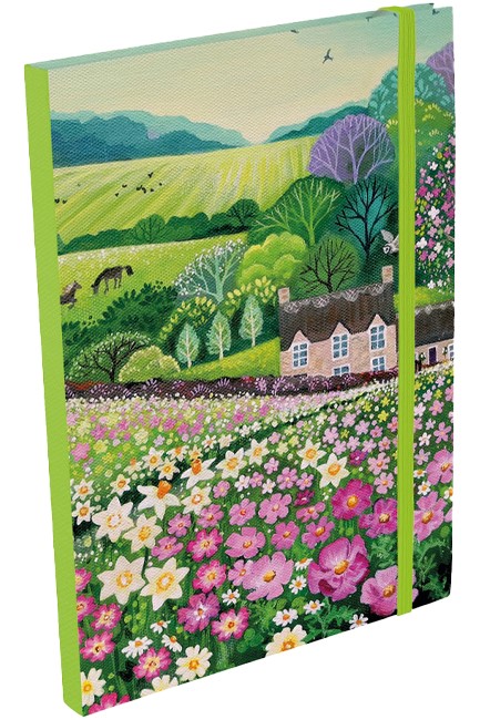 ΣΗΜΕΙΩΜΑΤΑΡΙΟ THE GIFTED STATIONERY COUNTRY 15*22cm.80Φ.ΡΙΓΕ