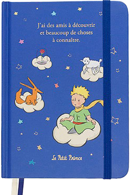 ΣΗΜΕΙΩΜΑΤΑΡΙΟ KIUB EDITION A6 ΡΙΓΕ LE PETIT PRINCE ΣΥΝΝΕΦΟ