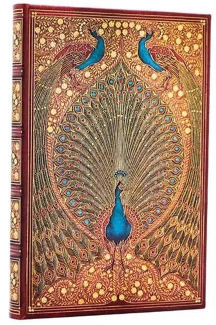 ΣΗΜΕΙΩΜΑΤΑΡΙΟ 09*14cm.MINI ΡΙΓΕ PB HAFIZ'S PEACOCKS