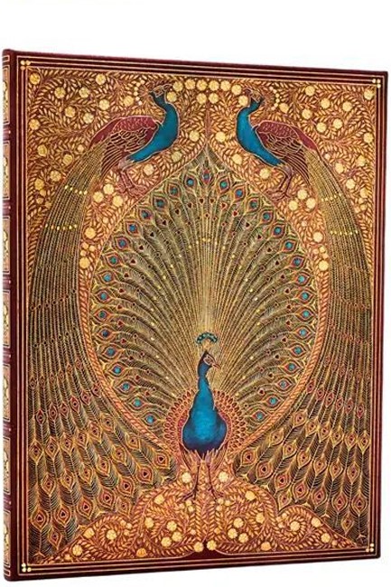 ΣΗΜΕΙΩΜΑΤΑΡΙΟ 18*23cm.ULTRA ΡΙΓΕ PB HAFIZ'S PEACOCKS