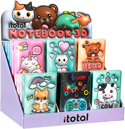 ΣΗΜΕΙΩΜΑΤΑΡΙΟ TOTAL XL1851B SOFT 3D