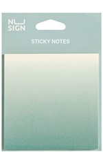 ΧΑΡΤΑΚΙΑ ΑΥΤΟΚΟΛ.DELI 74*74mm.ΡΙΓΕ 60Φ.NUSIGN OMBRE ΠΡΑΣΙΝΑ