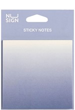 ΧΑΡΤΑΚΙΑ ΑΥΤΟΚΟΛ.DELI 74*74mm.ΡΙΓΕ 60Φ.NUSIGN OMBRE ΜΩΒ
