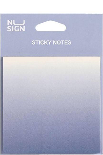 ΧΑΡΤΑΚΙΑ ΑΥΤΟΚΟΛ.DELI 74*74mm.ΡΙΓΕ 60Φ.NUSIGN OMBRE ΜΩΒ