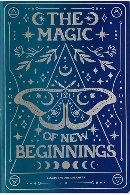 ΣΗΜΕΙΩΜΑΤΑΡΙΟ 14*21εκ.ΑΡΙΓΩΤΟ LEGAMI MEDIUM A5NOT0104 MOTH