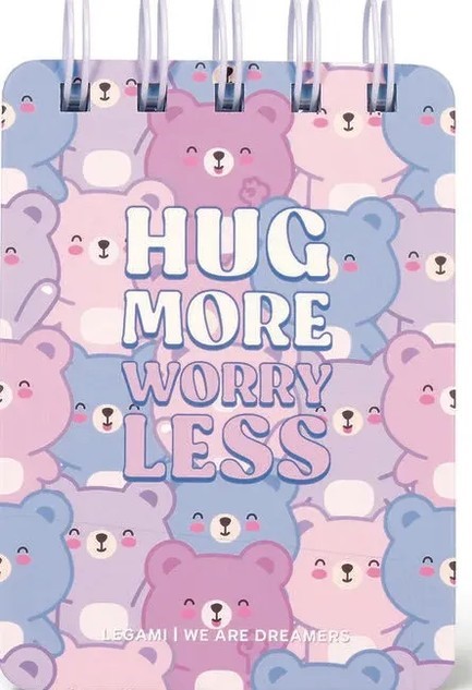 ΣΗΜΕΙΩΜΑΤΑΡΙΟ 07*10,5εκ.ΡΙΓΕ ΣΠΙΡΑΛ LEGAMI MINI MNOTS0028 MY NOTEBOOK TEDDY BEAR