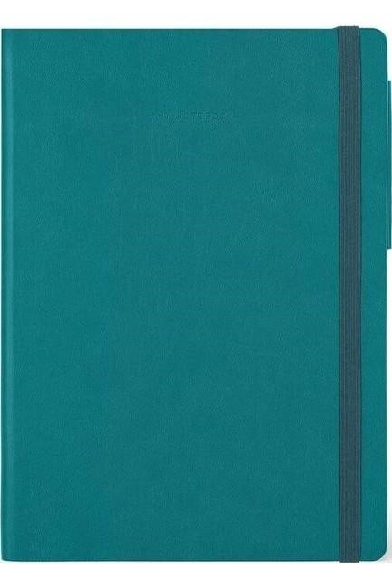 ΣΗΜΕΙΩΜΑΤΑΡΙΟ 17*24εκ.ΡΙΓΕ LEGAMI ΜΕ ΛΑΣΤΙΧΟ MYNOT0244 MY NOTEBOOK MALACHITE GREEN