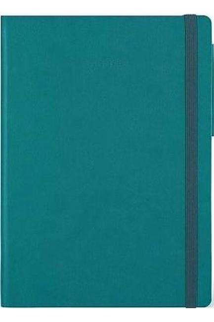 ΣΗΜΕΙΩΜΑΤΑΡΙΟ 17*24εκ.ΑΡΙΓΩΤΟ LEGAMI ΜΕ ΛΑΣΤΙΧΟ LARGE MYNOT0251 MY NOTEBOOK MALACHITE GREEN