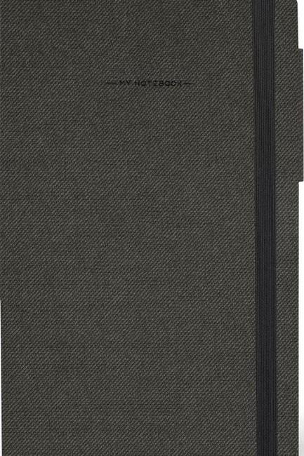 ΣΗΜΕΙΩΜΑΤΑΡΙΟ 13*21εκ.ΜΕ ΤΕΛΕΙΕΣ LEGAMI ΜΕ ΛΑΣΤΙΧΟ MEDIUM MYNOT0295 MY NOTEBOOK DEEP GRAPHITE