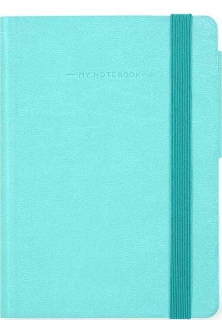 ΣΗΜΕΙΩΜΑΤΑΡΙΟ 17*24εκ.ΡΙΓΕ LEGAMI ΜΕ ΛΑΣΤΙΧΟ LARGE MYNOT0299 MY NOTEBOOK AQUATIC AWE