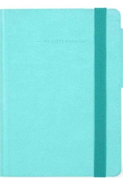 ΣΗΜΕΙΩΜΑΤΑΡΙΟ 17*24εκ.ΡΙΓΕ LEGAMI ΜΕ ΛΑΣΤΙΧΟ LARGE MYNOT0299 MY NOTEBOOK AQUATIC AWE