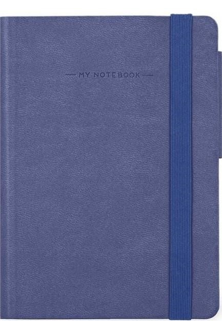ΣΗΜΕΙΩΜΑΤΑΡΙΟ 17*24εκ.ΡΙΓΕ LEGAMI ΜΕ ΛΑΣΤΙΧΟ LARGE MYNOT0301 MY NOTEBOOK FUTURE DUSK