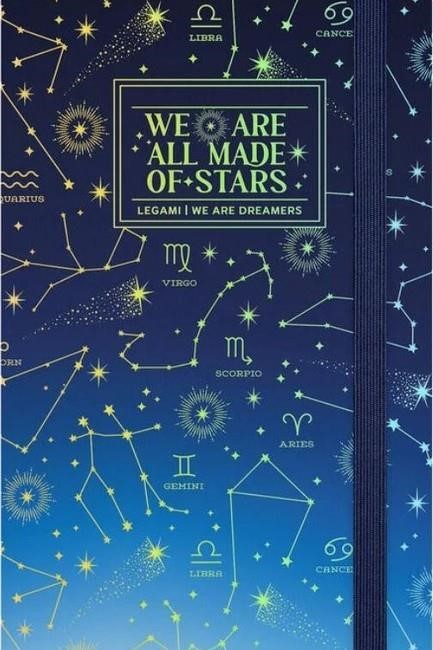 ΣΗΜΕΙΩΜΑΤΑΡΙΟ 13*21εκ.ΡΙΓΕ LEGAMI ΜΕ ΛΑΣΤΙΧΟ MEDIUM NOTP0112 PHOTO STARS