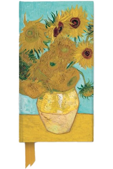 ΣΗΜΕΙΩΜΑΤΑΡΙΟ FLAME TREE SLIM SOFT VAN GOGH SUNFLOWERS 8*15,2cm.54Φ.ΡΙΓΕ
