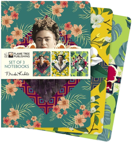 ΣΗΜΕΙΩΜΑΤΑΡΙΟ FLAME TREE STANDARD KAHLO FRIDA 14,8*21cm.32Φ.ΡΙΓΕ ΣΕΤ 3ΤΕΜ.