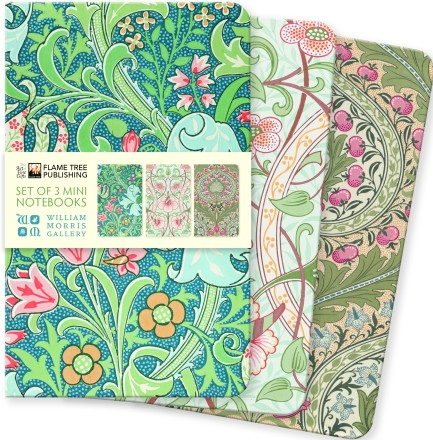 ΣΗΜΕΙΩΜΑΤΑΡΙΟ FLAME TREE MINI MORRIS WILLIAM GALLERY 9*14,5cm.32Φ.ΡΙΓΕ ΣΕΤ 3ΤΕΜ.