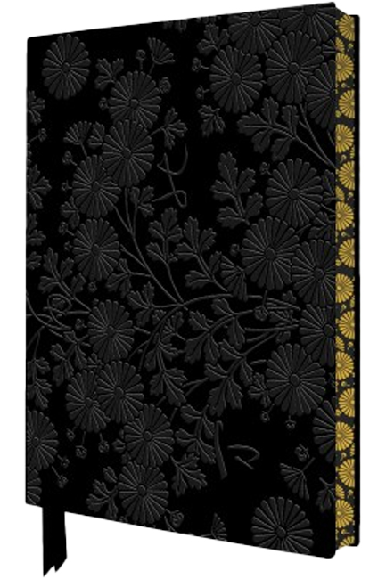 ΣΗΜΕΙΩΜΑΤΑΡΙΟ FLAME TREE ARTISAN ART HOBI UEMATSU-BOX WITH CHRYSANTHEMUMS 10.5*14.8cm.88Φ.ΡΙΓΕ