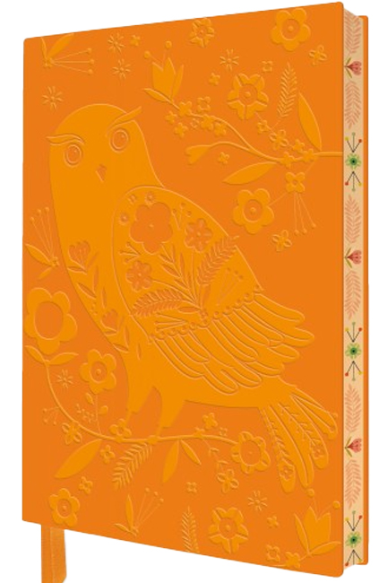 ΣΗΜΕΙΩΜΑΤΑΡΙΟ FLAME TREE ARTISAN ART BROWN BEE-FOLK OWL 14,8*21cm.88Φ.ΡΙΓΕ