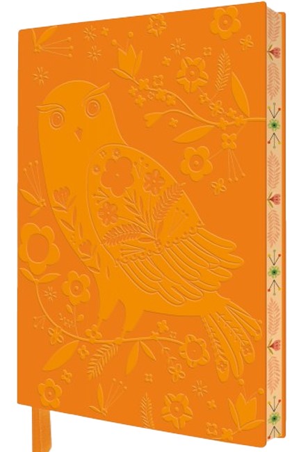 ΣΗΜΕΙΩΜΑΤΑΡΙΟ FLAME TREE ARTISAN ART BROWN BEE-FOLK OWL 14,8*21cm.88Φ.ΡΙΓΕ