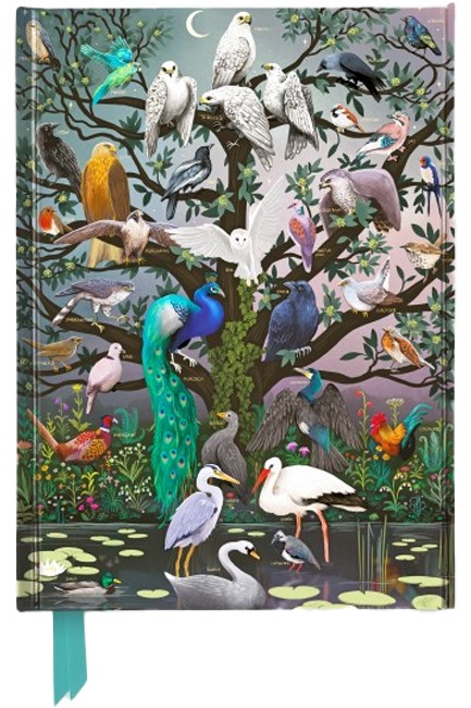 ΣΗΜΕΙΩΜΑΤΑΡΙΟ FLAME TREE FOILED STEAD ANNA-PARLIAMENT OF FOWLS 14,8*21cm.88Φ.ΡΙΓΕ