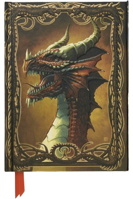 ΣΗΜΕΙΩΜΑΤΑΡΙΟ FLAME TREE FOILED BEYIT KEREM-RED DRAGON 14,8*21cm.88Φ.ΡΙΓΕ