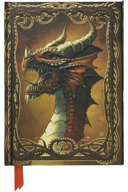 ΣΗΜΕΙΩΜΑΤΑΡΙΟ FLAME TREE FOILED BEYIT KEREM-RED DRAGON 14,8*21cm.88Φ.ΡΙΓΕ