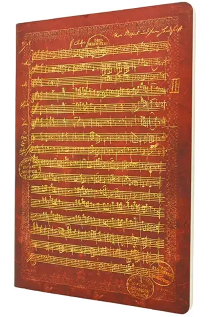 ΤΕΤΡΑΔΙΟ 21*29cm.ΡΙΓΕ PAPERBLANKS MOZART THE HUNT