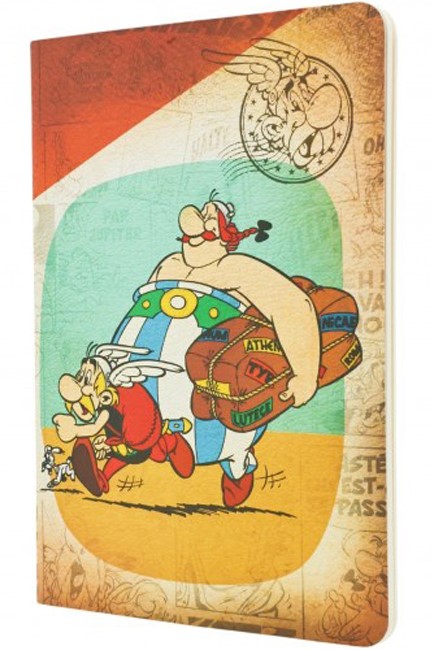 ΤΕΤΡΑΔΙΟ 14,8*21cm.ΡΙΓΕ PAPERBLANKS ASTERIX A NEW JOURNEY