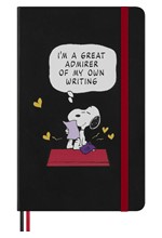 ΣΗΜΕΙΩΜΑΤΑΡΙΟ 13*21 LARGE MOLESKINE ΡΙΓΕ HARD LE PEANUTS SNOOPY ADMIRER