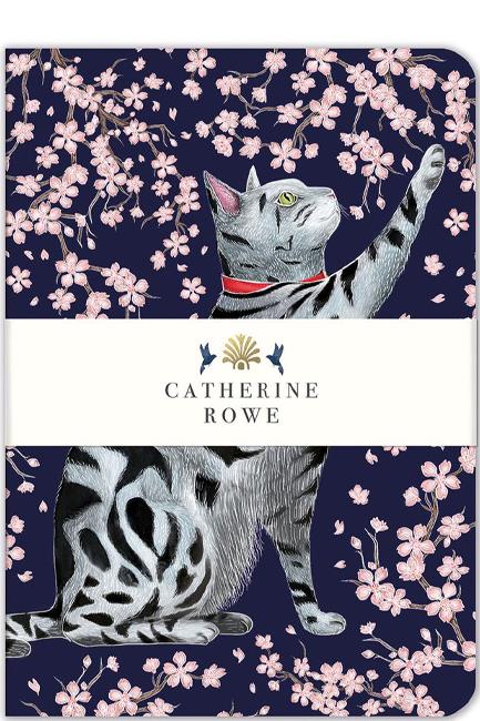 ΣΗΜΕΙΩΜΑΤΑΡΙΟ MUSEUMS & GALLERIES 15*21cm.ΡΙΓΕ SOFT CATHERINE ROWE SAKURA