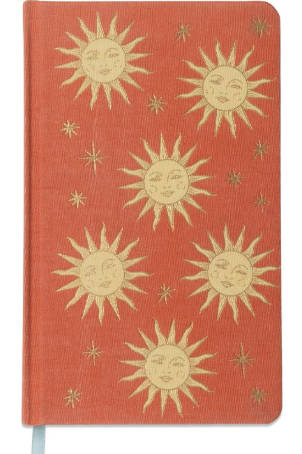 ΣΗΜΕΙΩΜΑΤΑΡΙΟ 13*21εκ.ΡΙΓΕ DESIGNWORKS JB85-2222EU CELESTIAL TERRACOTTA SUN