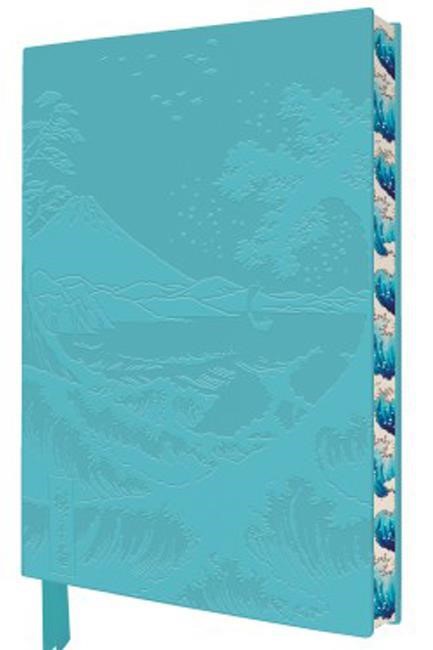 ΣΗΜΕΙΩΜΑΤΑΡΙΟ FLAME TREE ARTISAN ART HIROSHIGE-SEA AT SATTA 10.5*14.8cm.88Φ.ΡΙΓΕ