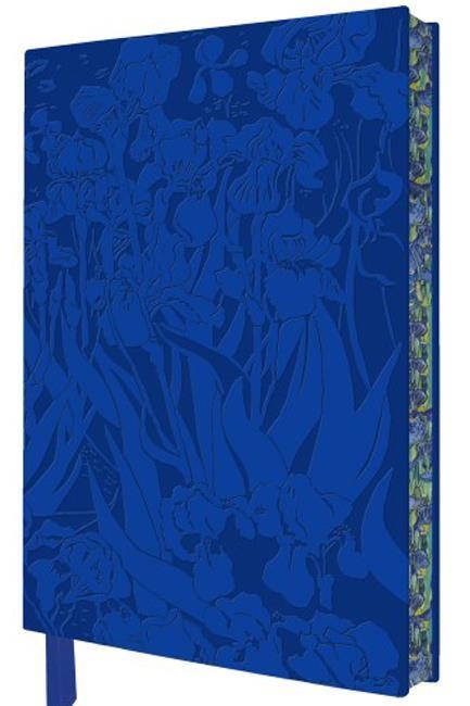 ΣΗΜΕΙΩΜΑΤΑΡΙΟ FLAME TREE ARTISAN ART VAN GOGH-IRISES 14,8*21cm.88Φ.ΡΙΓΕ