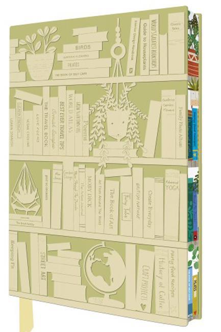 ΣΗΜΕΙΩΜΑΤΑΡΙΟ FLAME TREE ARTISAN ART BREEZE GEORGIA-BOOKSHELVES 14,8*21cm.88Φ.ΡΙΓΕ