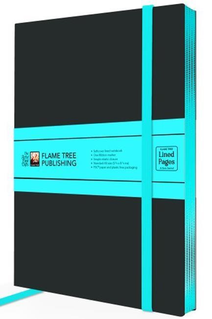 ΣΗΜΕΙΩΜΑΤΑΡΙΟ FLAME TREE SOFT ELASTIC ARTISAN BLACK 14,8*21cm.88Φ.ΡΙΓΕ