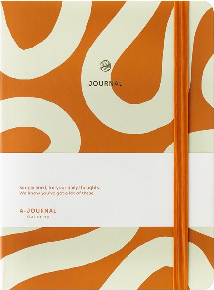 ΣΗΜΕΙΩΜΑΤΑΡΙΟ A-JOURNAL 16*21cm.ΡΙΓΕ FLOW ΜΕ ΛΑΣΤΙΧΟ