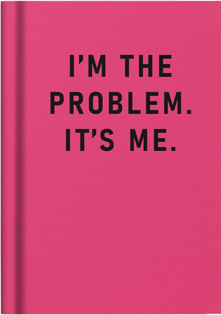 ΣΗΜΕΙΩΜΑΤΑΡΙΟ OHH DEER 7,5*10,5cm.ΥΦΑΣΜΑ I'M THE PROBLEM ΡΙΓΕ 56φ.