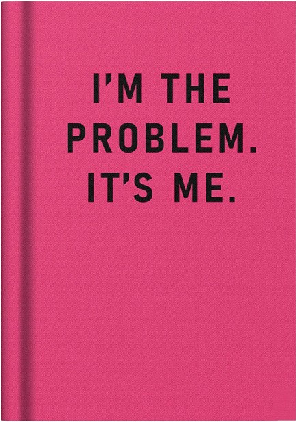 ΣΗΜΕΙΩΜΑΤΑΡΙΟ OHH DEER 7,5*10,5cm.ΥΦΑΣΜΑ I'M THE PROBLEM ΡΙΓΕ 56φ.