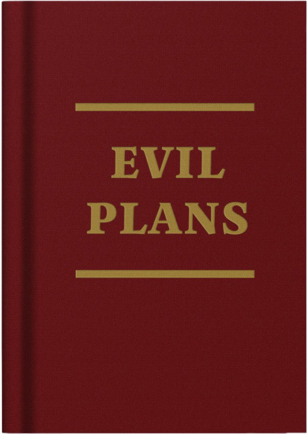 ΣΗΜΕΙΩΜΑΤΑΡΙΟ OHH DEER 7,5*10,5cm.ΥΦΑΣΜΑ EVIL PLANS ΡΙΓΕ 56φ.