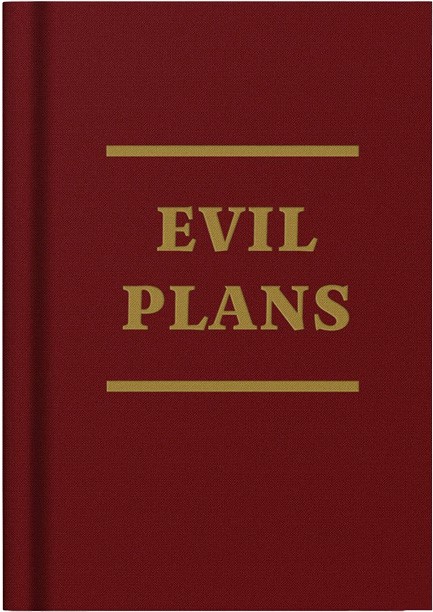 ΣΗΜΕΙΩΜΑΤΑΡΙΟ OHH DEER 7,5*10,5cm.ΥΦΑΣΜΑ EVIL PLANS ΡΙΓΕ 56φ.