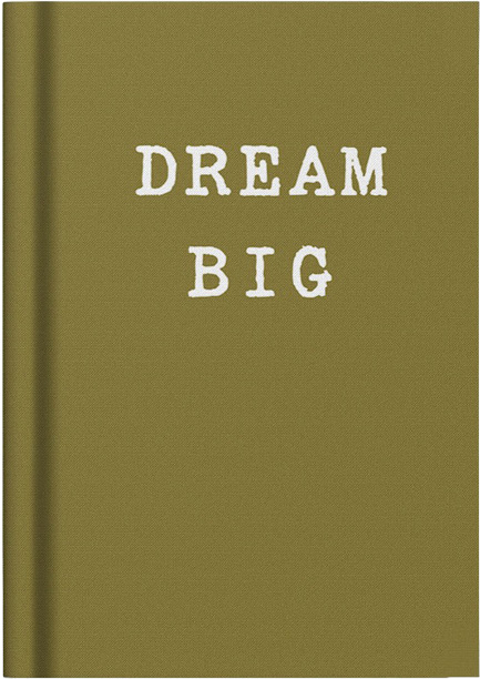 ΣΗΜΕΙΩΜΑΤΑΡΙΟ OHH DEER 7,5*10,5cm.ΥΦΑΣΜΑ DREAM BIG ΡΙΓΕ 56φ.