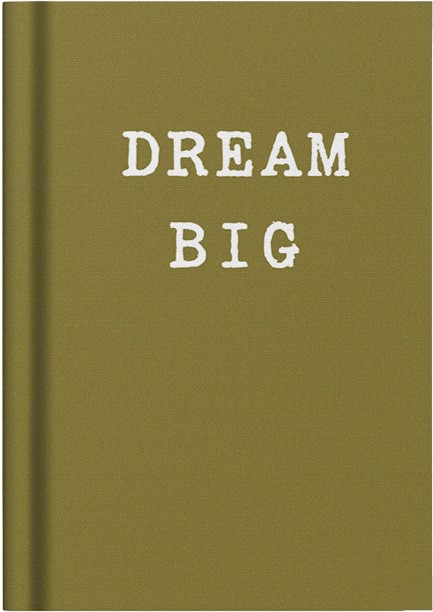 ΣΗΜΕΙΩΜΑΤΑΡΙΟ OHH DEER 7,5*10,5cm.ΥΦΑΣΜΑ DREAM BIG ΡΙΓΕ 56φ.
