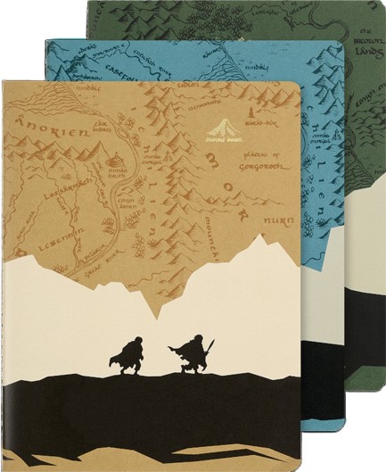 ΣΗΜΕΙΩΜΑΤΑΡΙΟ 19*25 XL MOLESKINE ΡΙΓΕ CAHIER ΣΕΤ 3ΤΕΜ.LE LORD OF THE RINGS